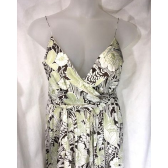Tommy Bahama Faux Wrap Dress Size 14 Asymmetric - Picture 2 of 6